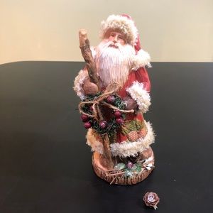 Ceramic Santa figurine